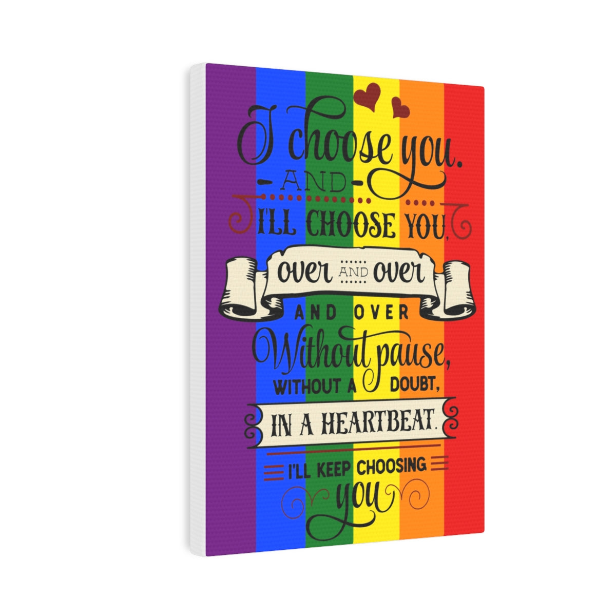 I Choose You (5"x7") Wall Art