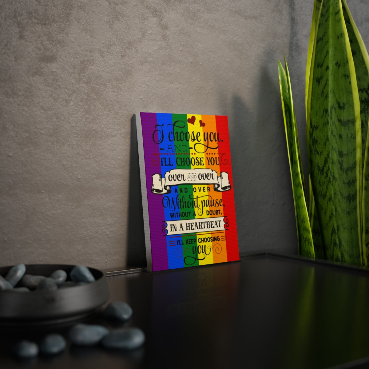 I Choose You (5"x7") Wall Art