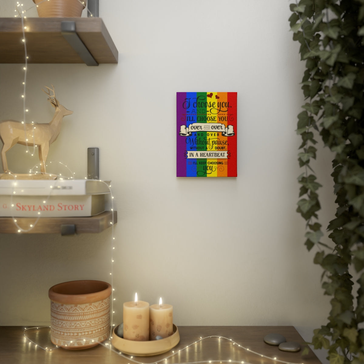 I Choose You (5"x7") Wall Art