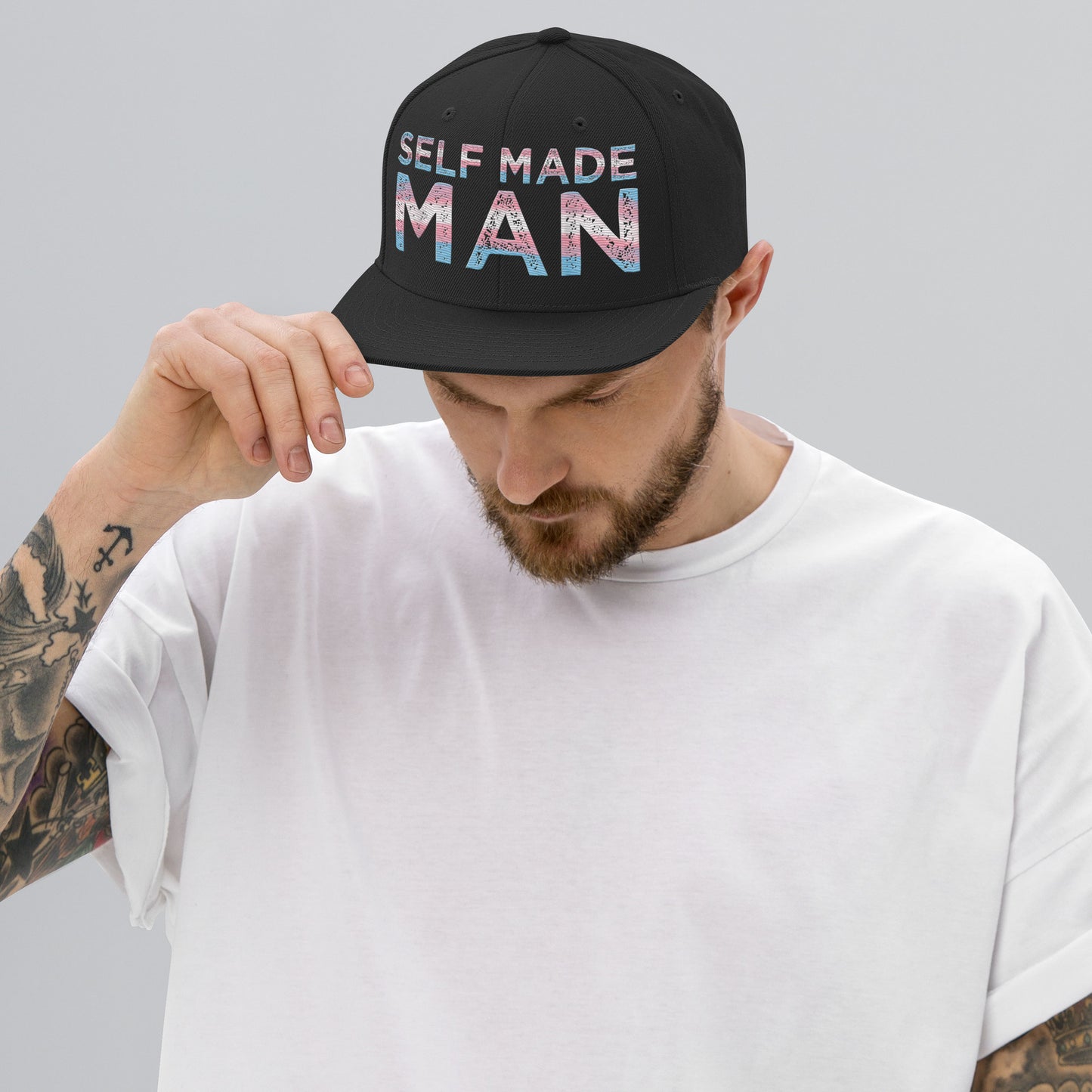 Self Made Man SnapBack Hat
