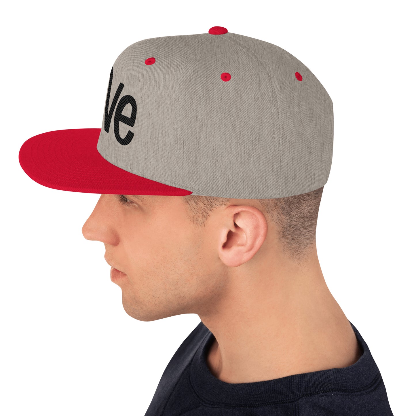 Love (Rainbow Heart) Snapback Hat