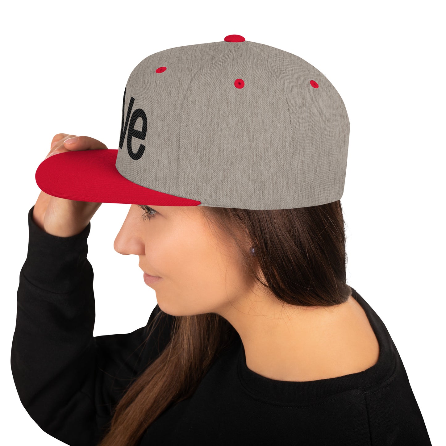 Love (Rainbow Heart) Snapback Hat