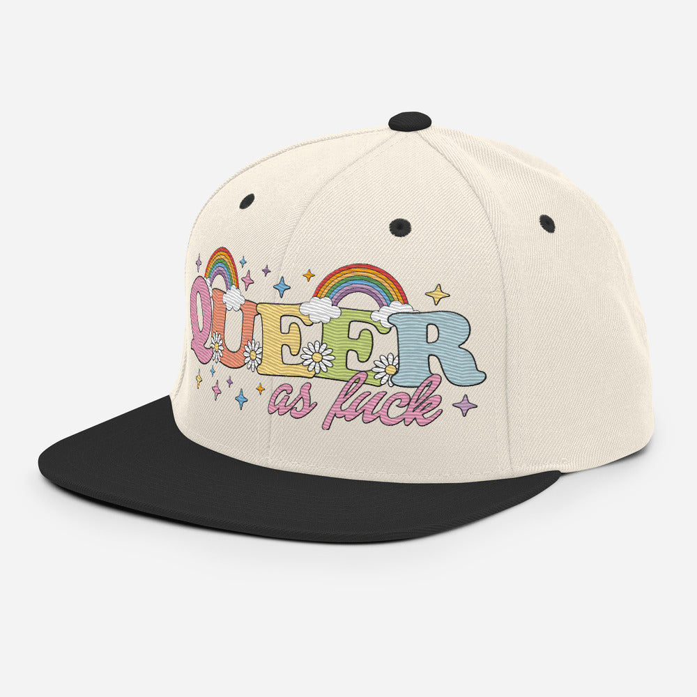 Queer As F*** Snapback Hat