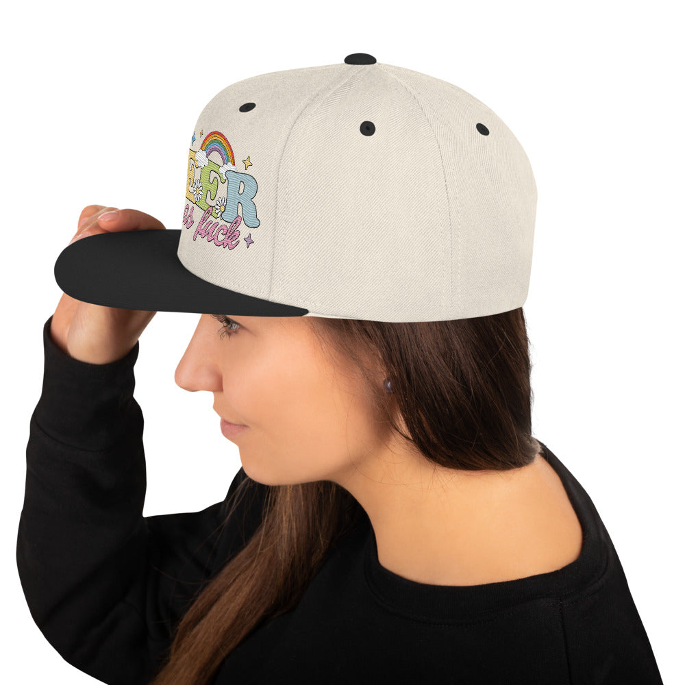 Queer As F*** Snapback Hat