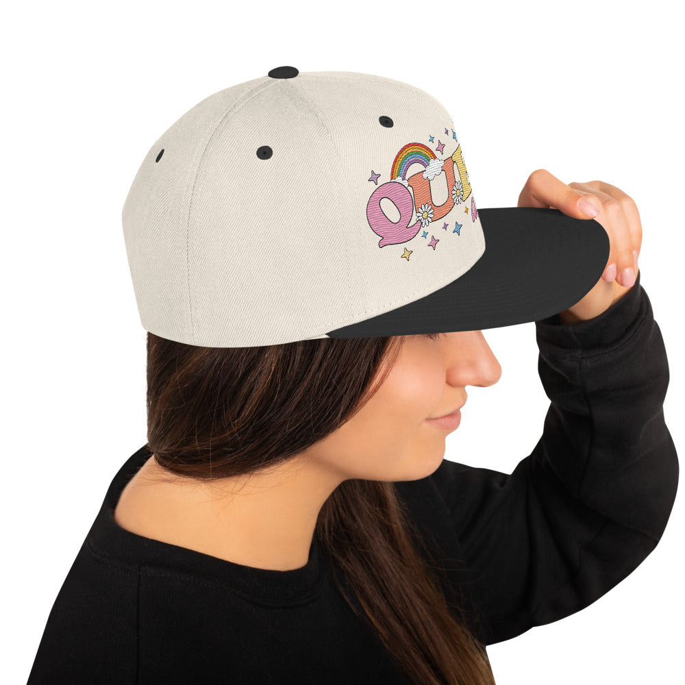 Queer As F*** Snapback Hat