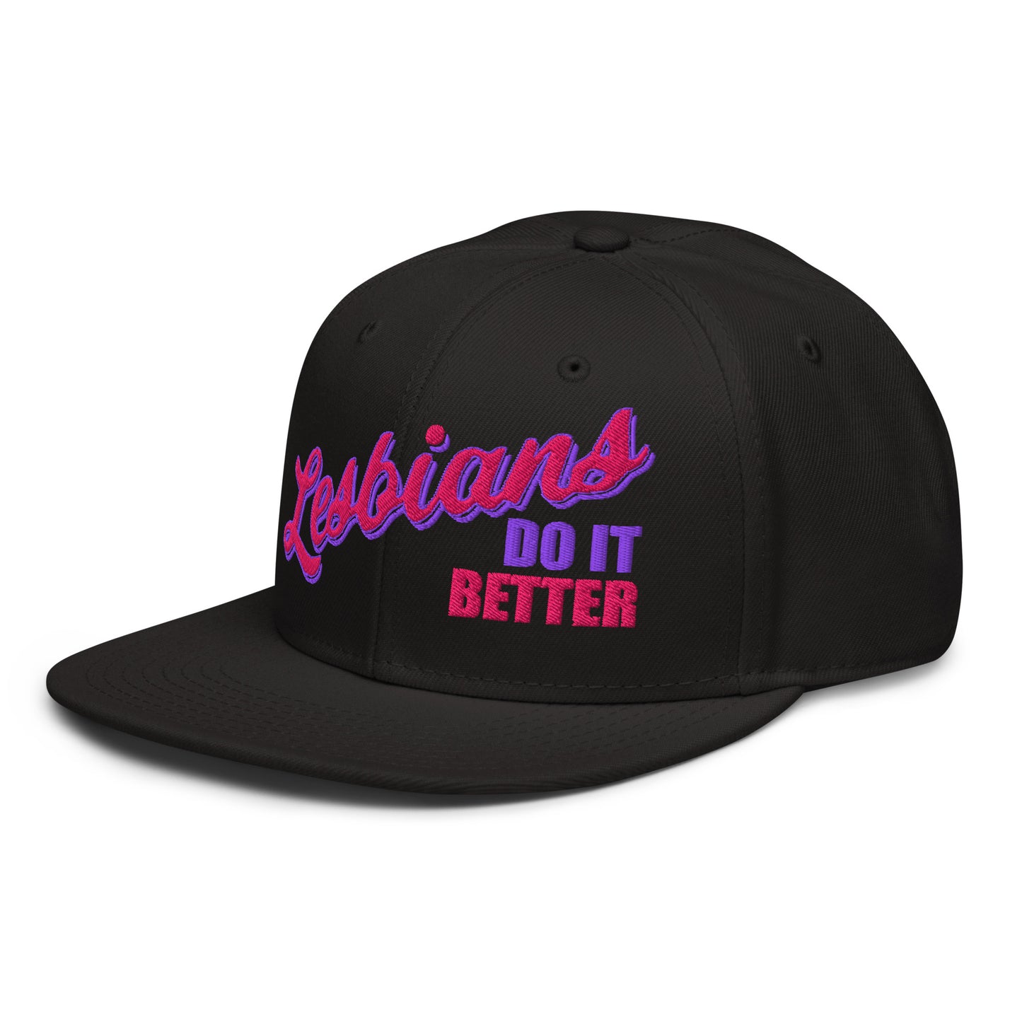 Lesbians Do It Better Snapback Hat