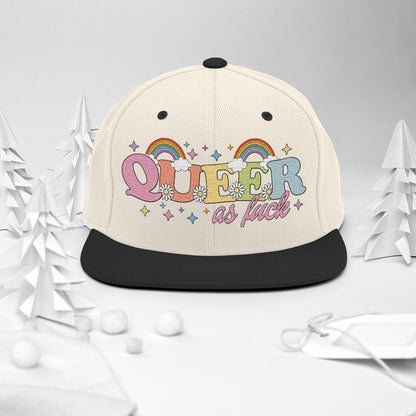 Queer As F*** Snapback Hat