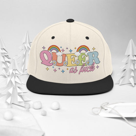 Queer As F*** Snapback Hat