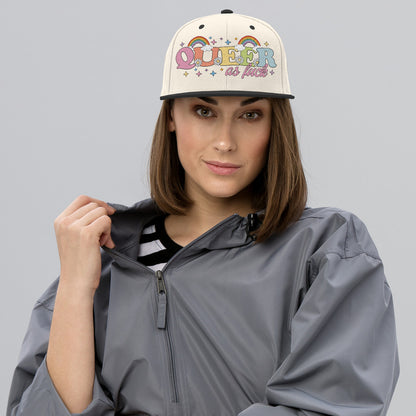 Queer As F*** Snapback Hat